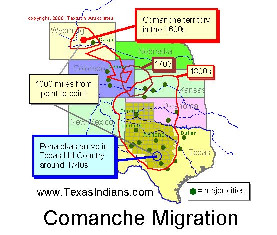 Comanche history from the texas state historical association